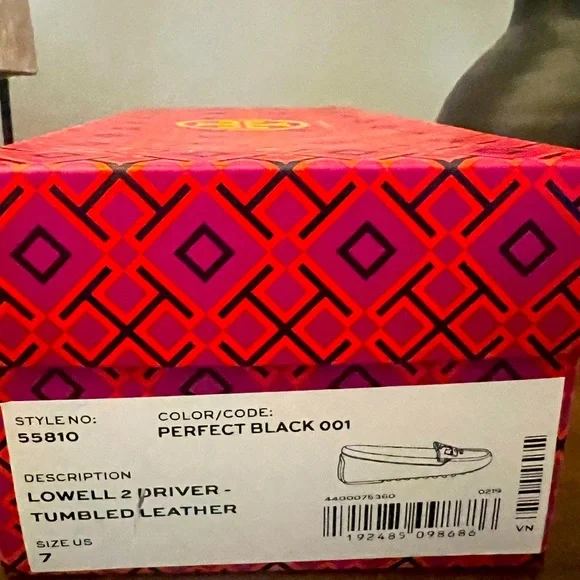 Tory Burch Lowell Black Loafers - Picture 7 of 8